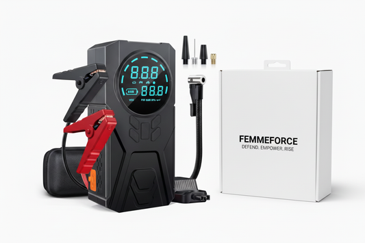FemmeForce Jump Starter Larger Packaging