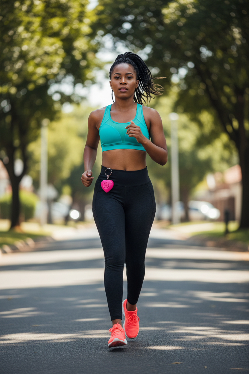 FemmeForce Running Outdoors